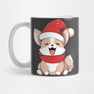 Cute corgi dog smiling Mug